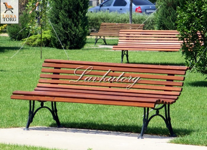 Скамейки СК16л-2 из лиственницы 